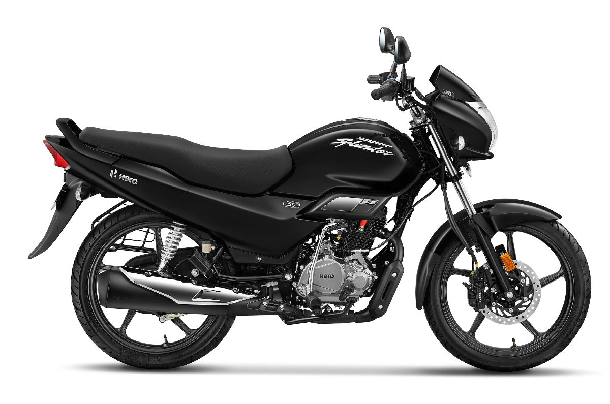 Hero Super Splendor Canvas Black edition launched in India at Rs